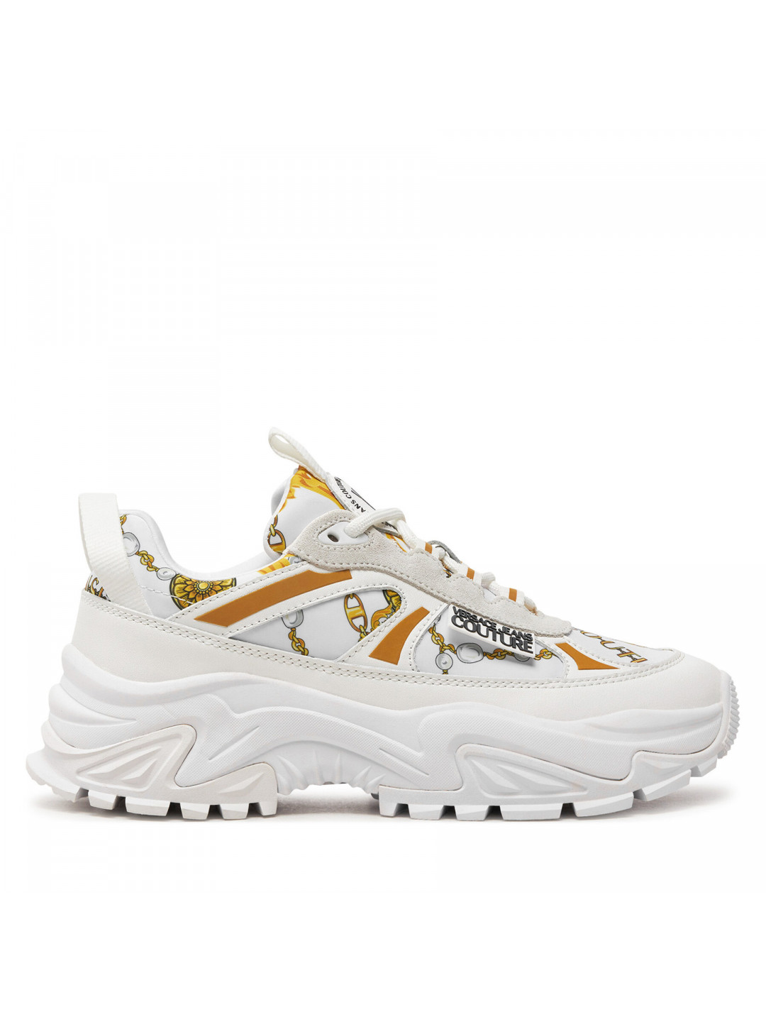 Sneakersy Versace Jeans Couture 77VA3SVG ZP321 Bílá